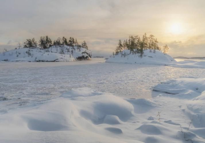 Зима на Алтае: привет из снежной сказки