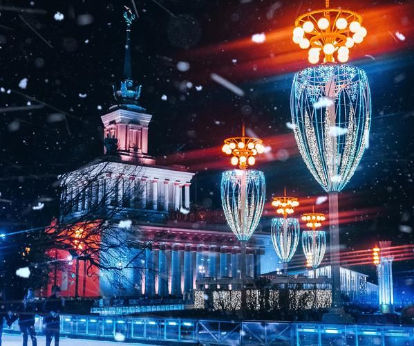 Новогодние праздники в сердце столицы